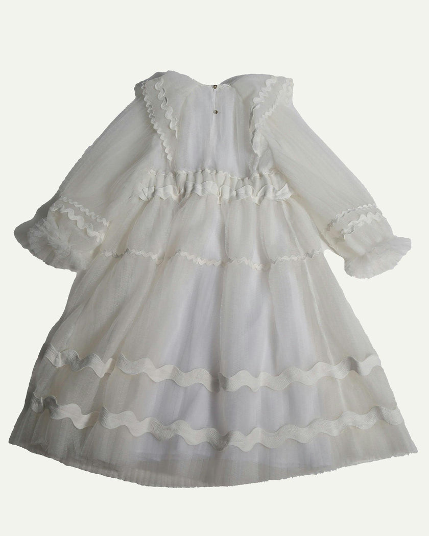 TOULA PLEATED CAPE GOWN