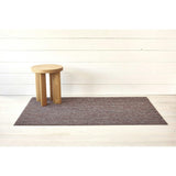 Skinny Stripe Shag Floor Mat, Purple
