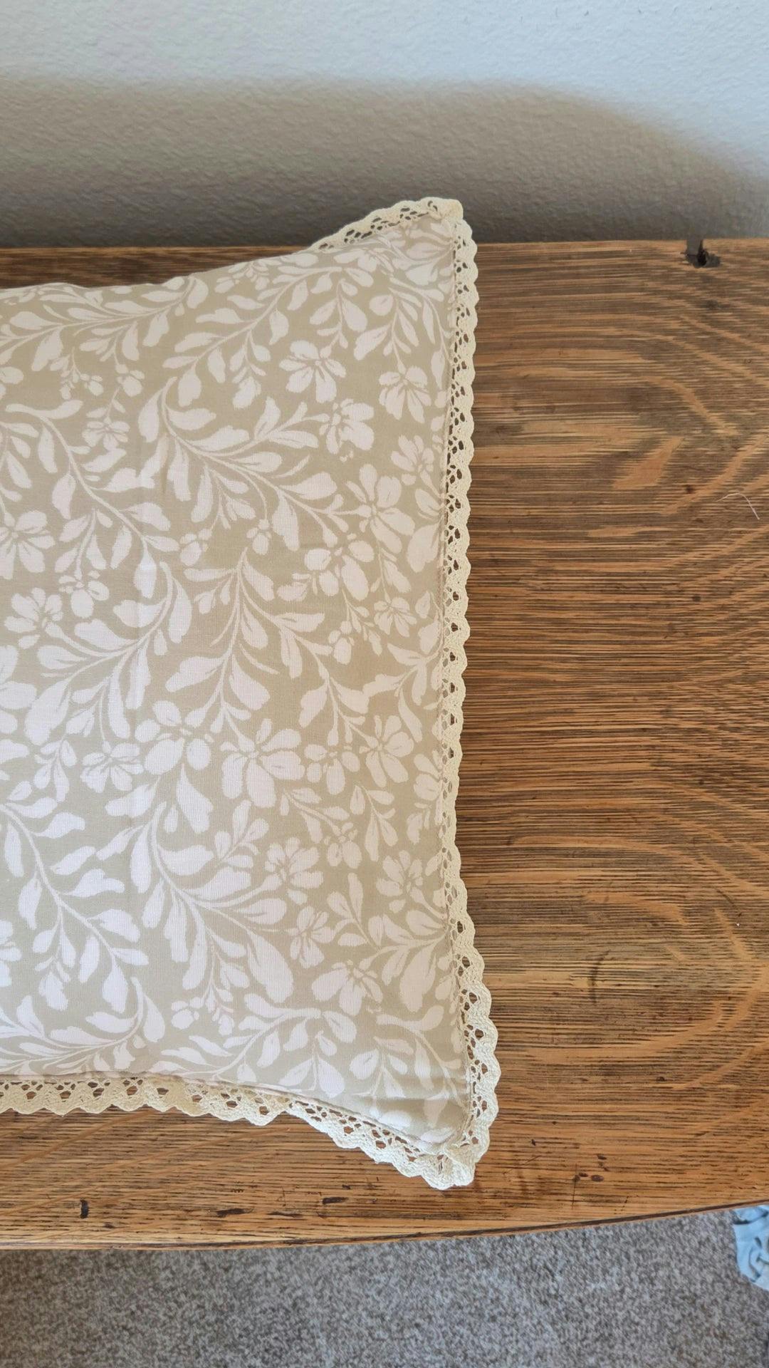 Big Kid Throw Blanket + Sham SET- Heritage Floral