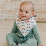 4 Pack Baby Bandana Bibs - Dino Explorer