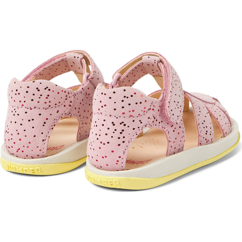 Bicho Dots Sandals, Pastel Pink