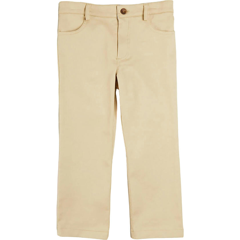 Plain Five Pocket Chino Trousers in Camel (4-10yrs)