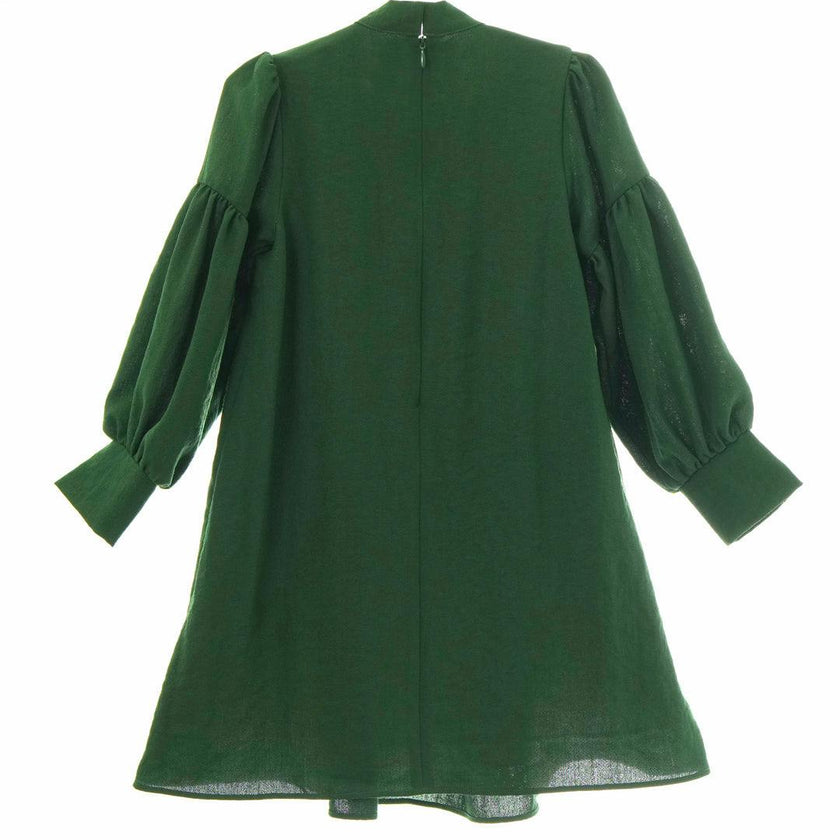 Talia dress (emerald-green)