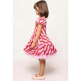 Mini Scottie Dress in Candy Cane Stripes