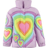 Rainbow Heart Puffer