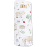 Cute Farm Animals Uni - Swaddle Blanket
