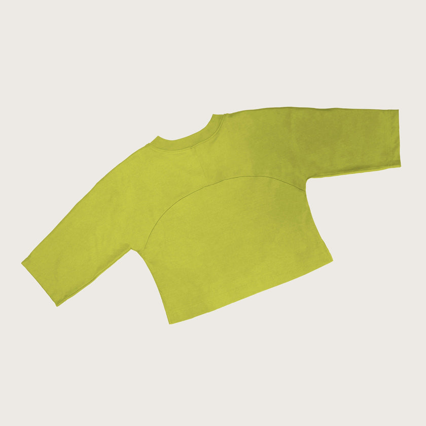 Adult Rory Apple Green Cotton Rib Tee