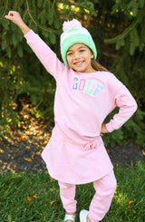 Golf Sweatshirt, Pink