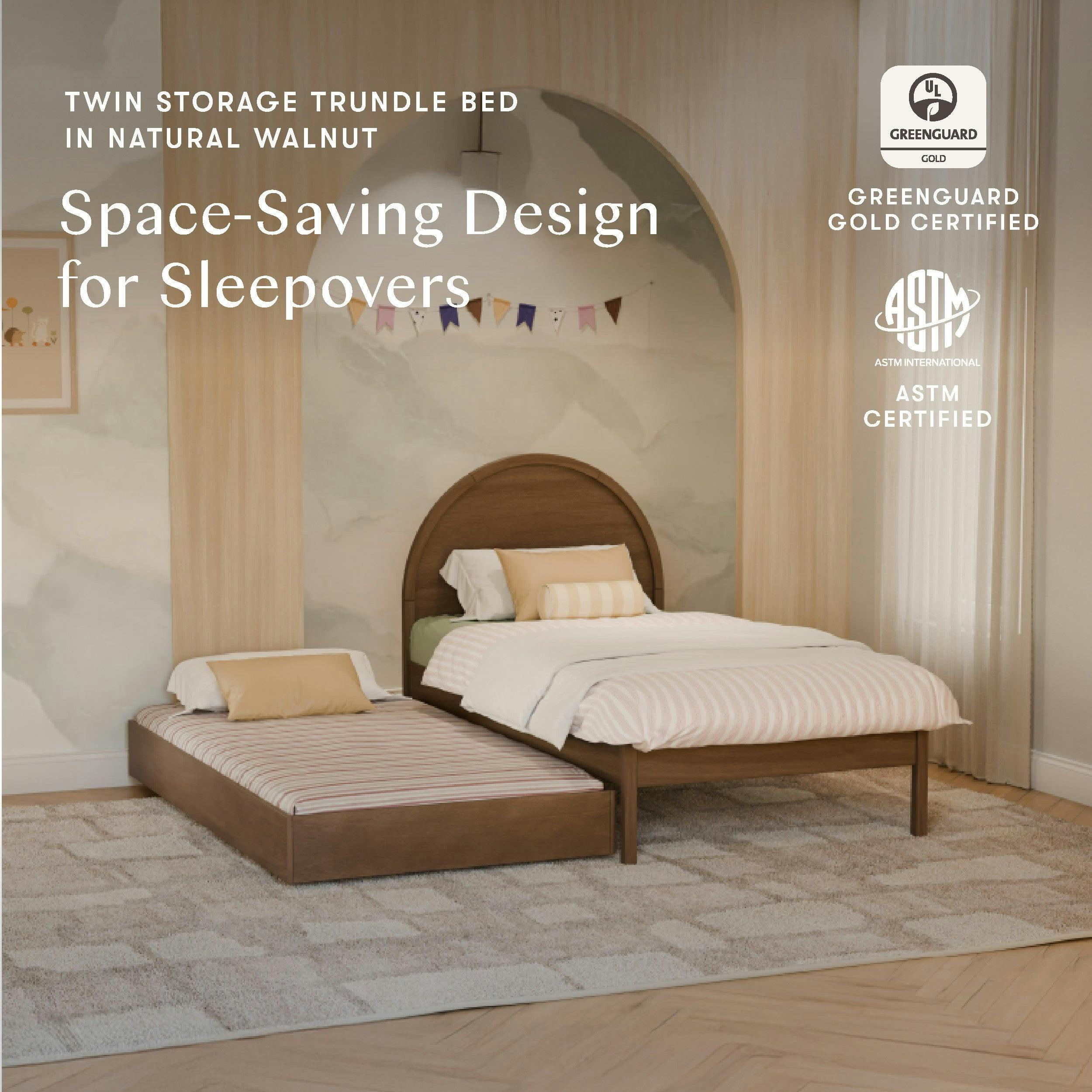The MDB Family Twin Storage Trundle Bed