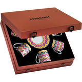 Marrakech Luxury Box Set 6 Pcs. Coffee Cup & Saucer - 6 X H 6