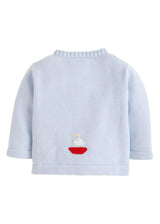 Crochet Cardigan - Sailboat