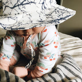 Beach Hat Tree Print