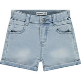 Pull On Denim Shorts