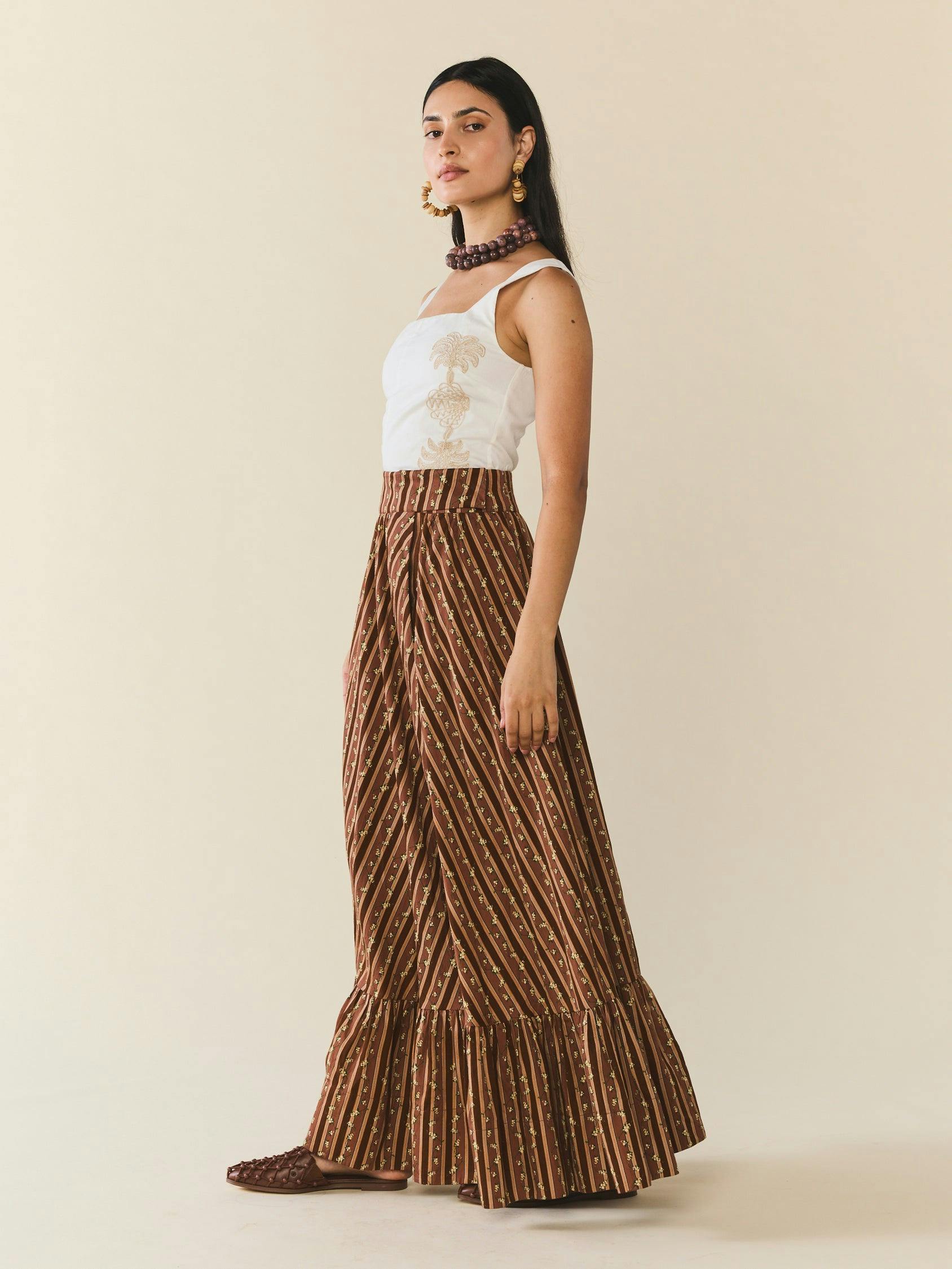 Joanie Skirt, Fresh Garden Floral