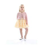 Pink Rose Rabbit Cardigan Dress