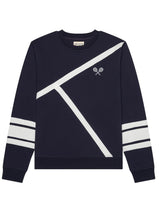 Elle Sweatshirt - Tennis Lines