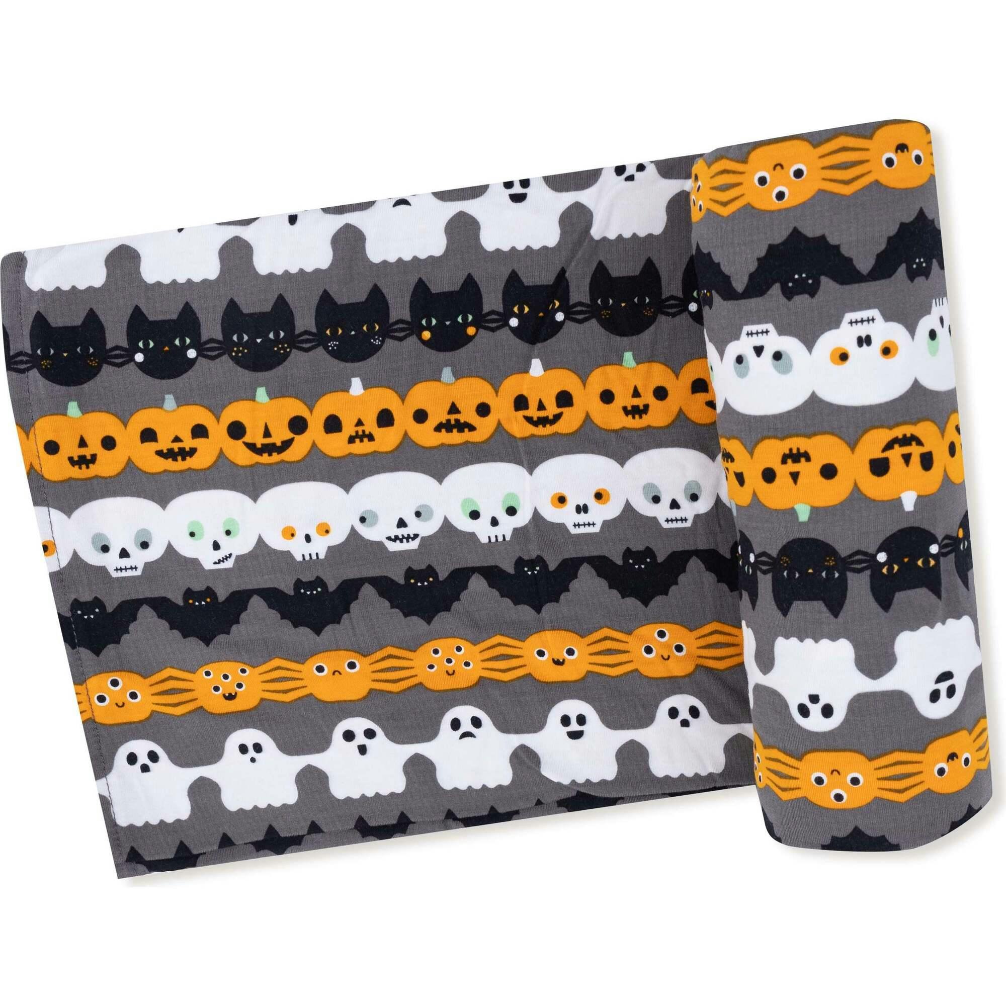Halloween Paper Garland - Glow in the Dark - Swaddle Blanket
