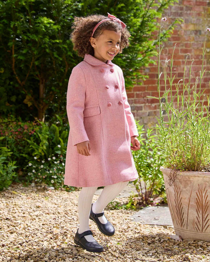 Classic Coat in Pale Pink
