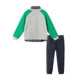 Kids Buttondown & Twill Pant Set