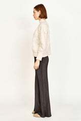 Cusco Waterlily Pullover in Ivory