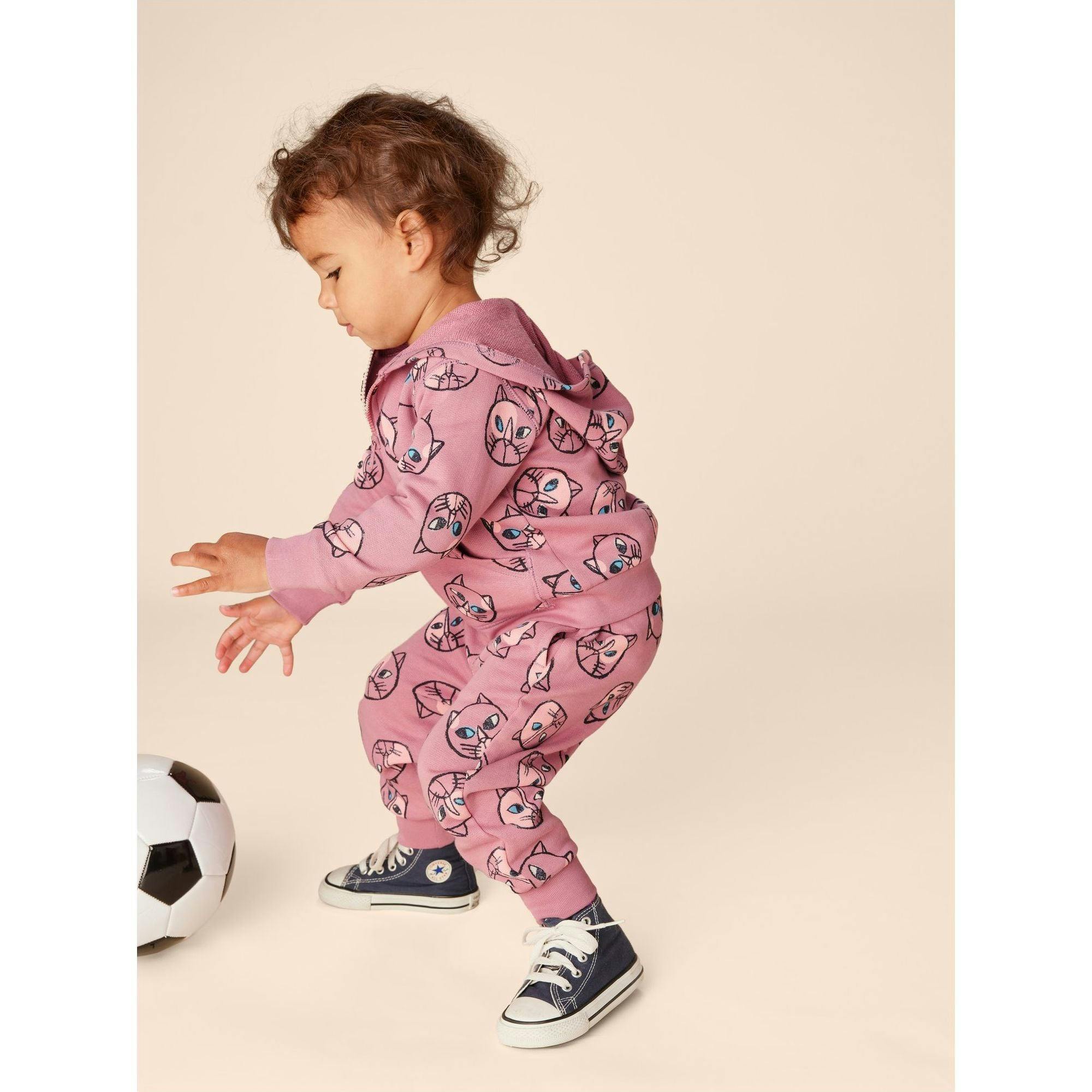 Going Places Elastic Waist Drawstring Pocket Joggers, Pink