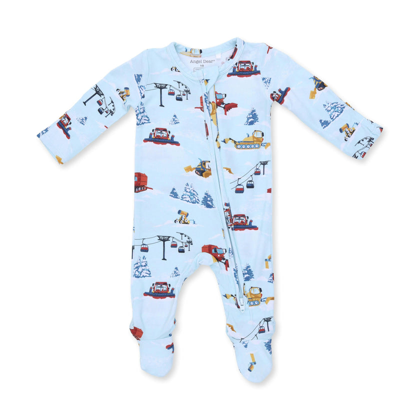 Snow Cats - 2 Way Zipper Footie