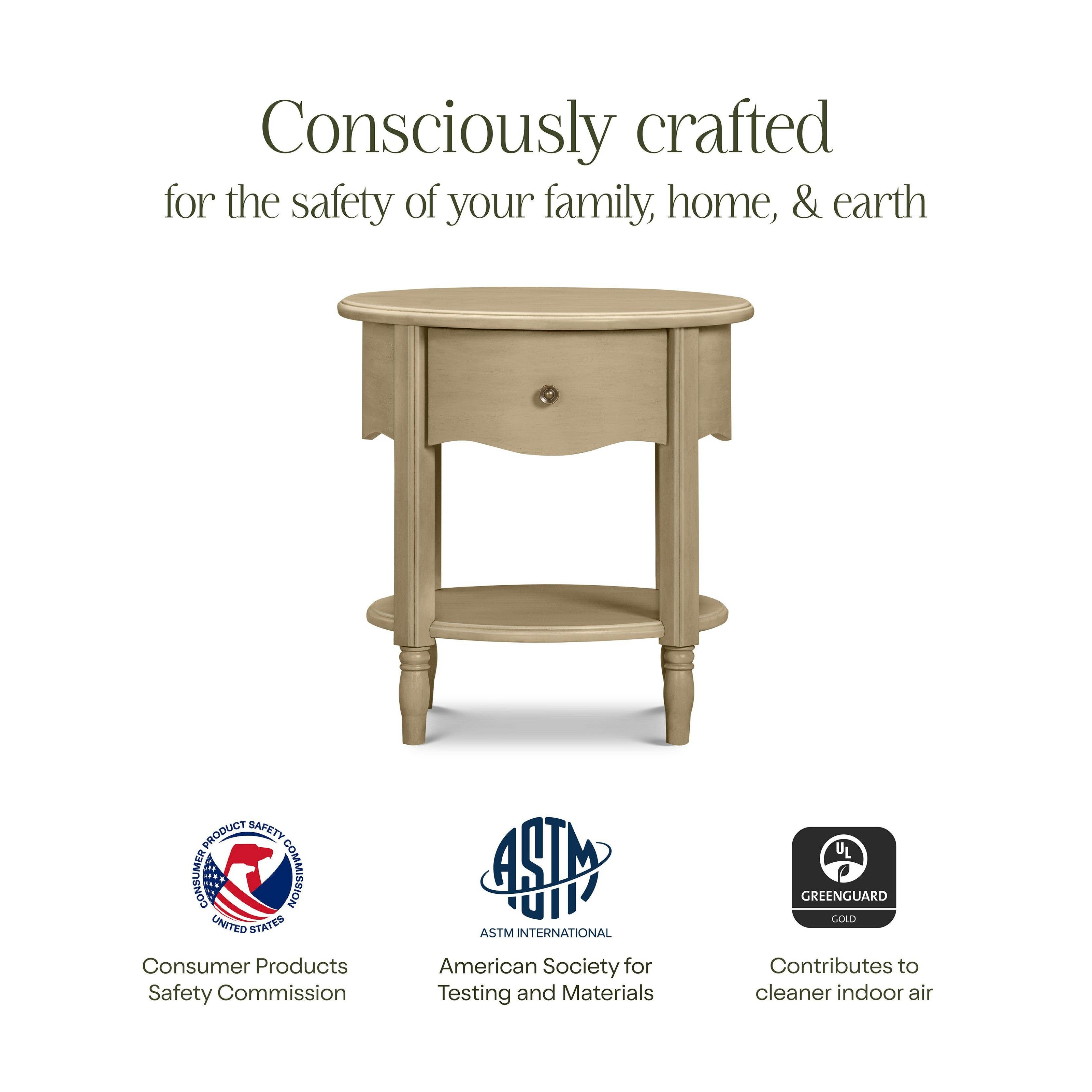 Namesake Liberty Assembled Nightstand