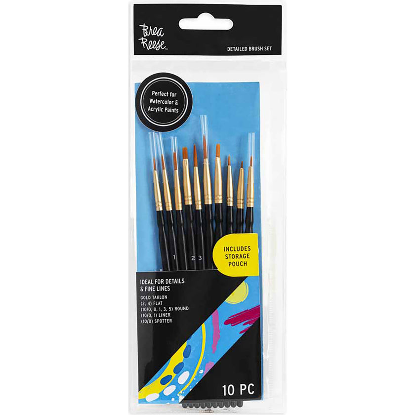 Brush Set: Detailed Pack - 10pc