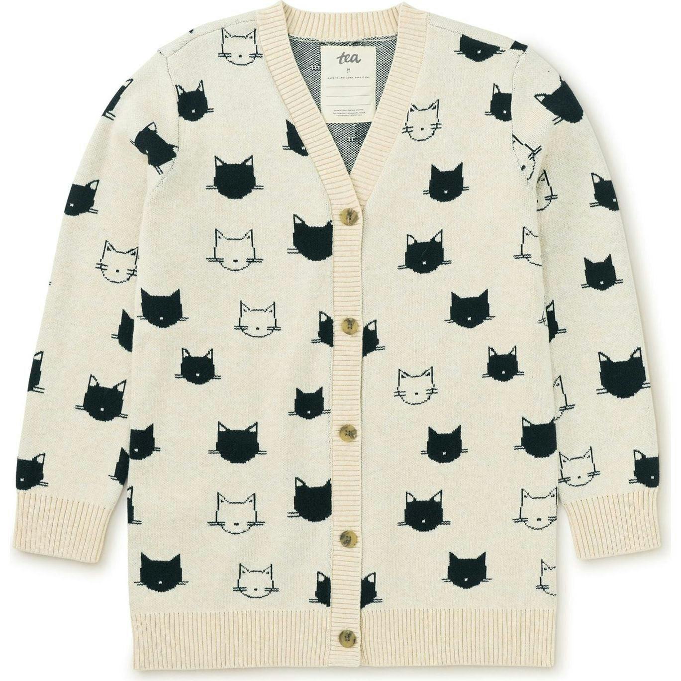 Long Iconic Cardigan, Natural