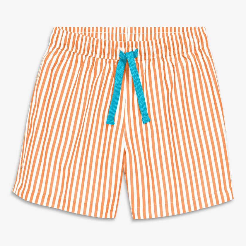Kids swim trunk in stripe