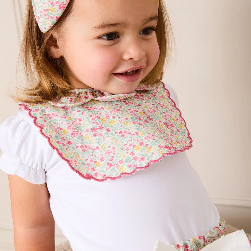 Adelaide Floral Medium Bow Hair Clip