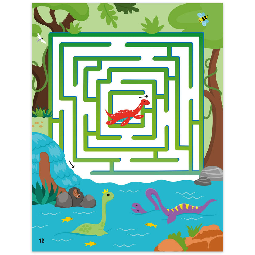 Scratch & Glitter Activity Book: Dinosaurs