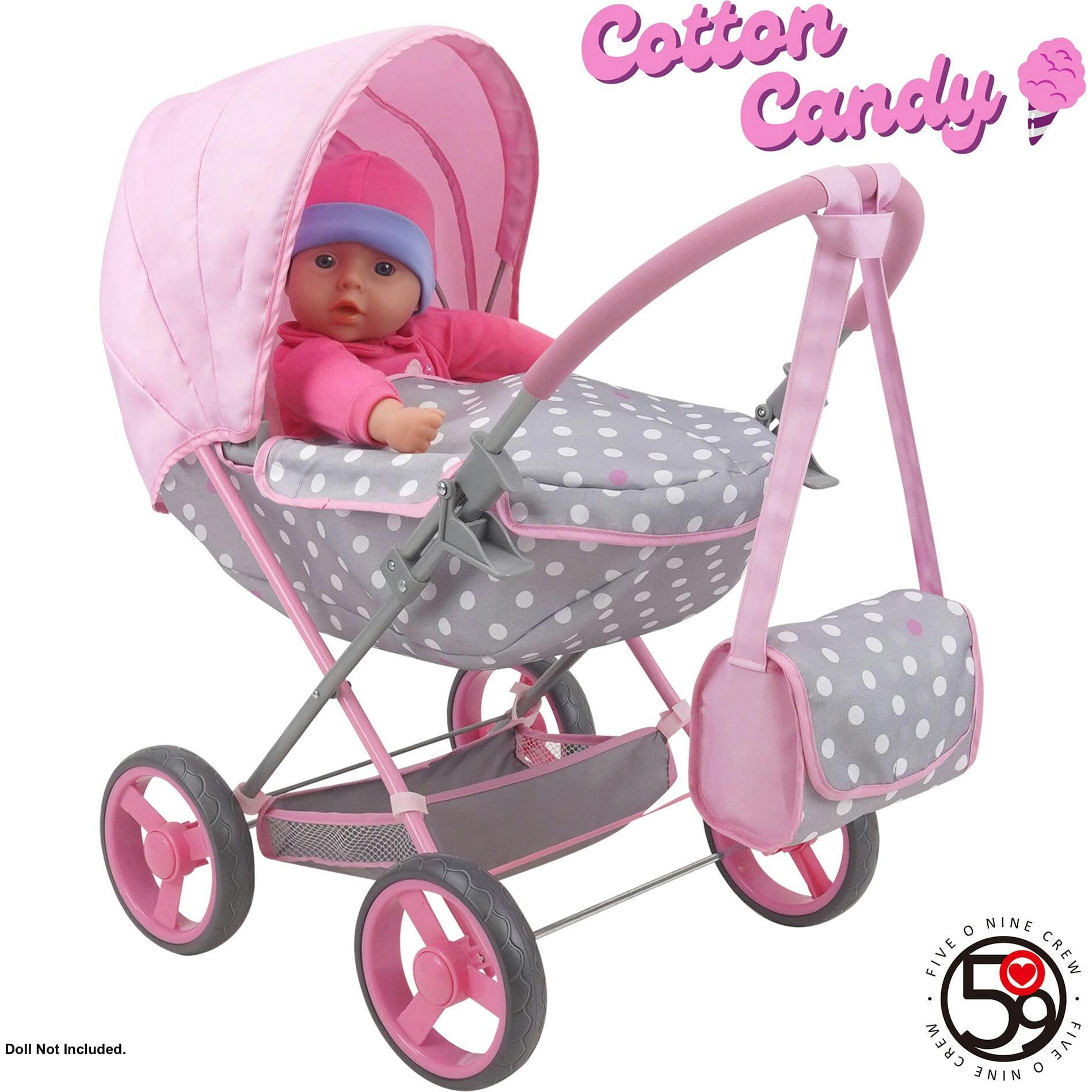 Cotton Candy Pink: Doll Deluxe Pram Doll Accessory