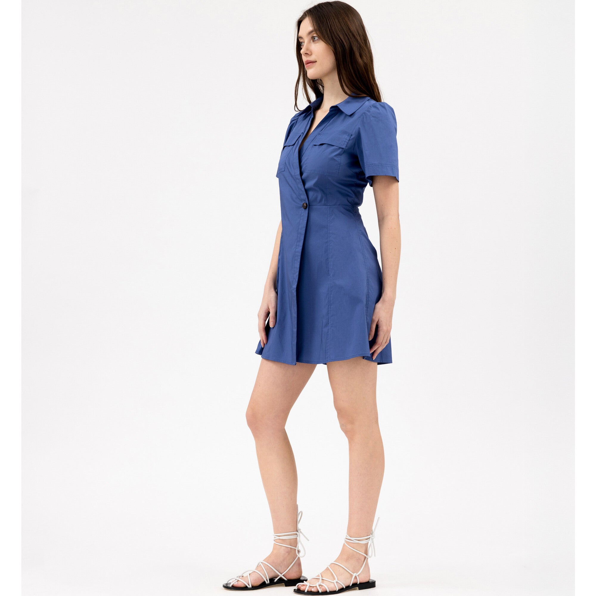 Cooper Dress, Blue
