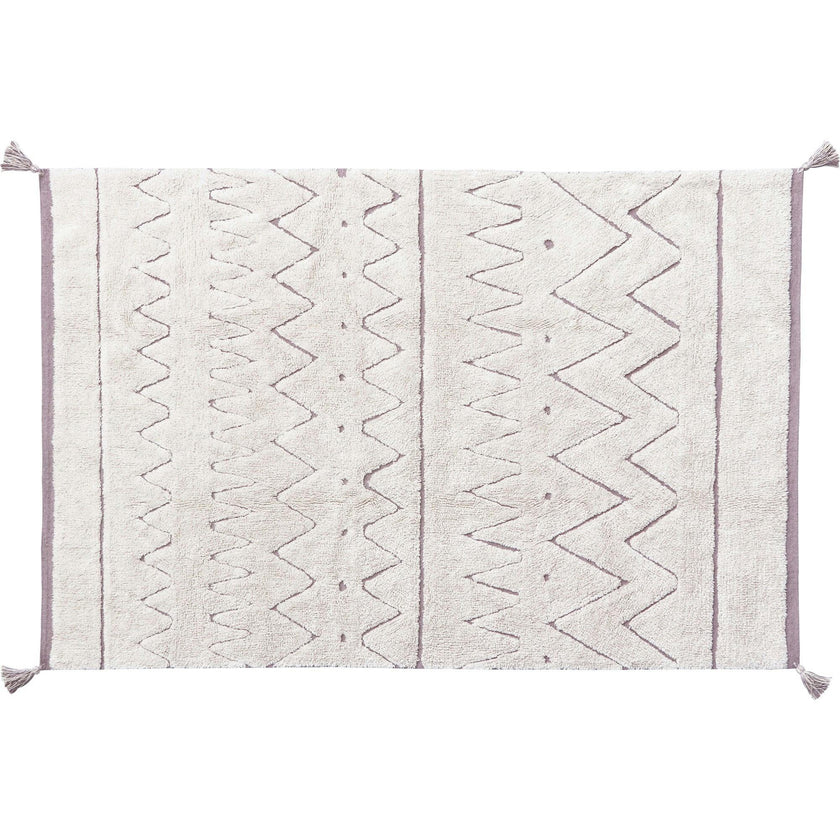 Azteca RugCycled Washable Rug, Natural
