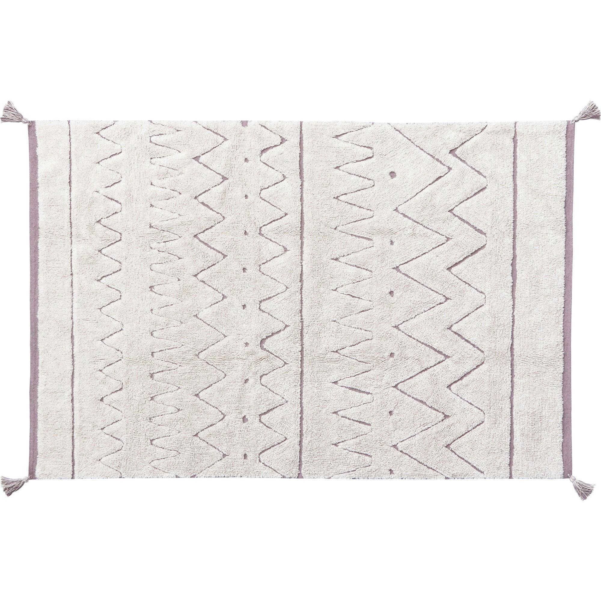 Azteca RugCycled Washable Rug, Natural