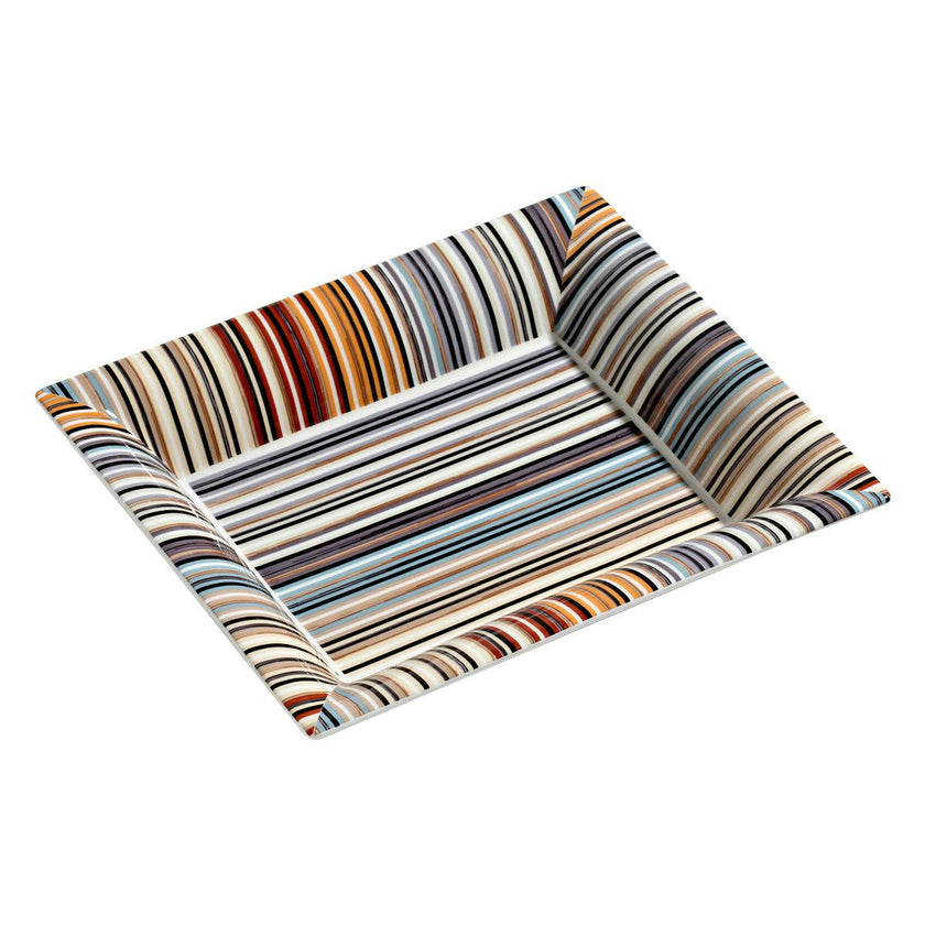 Tray Stripes Rectangular Large In Luxury Box Jenkins 148 8.5" X 6.75"