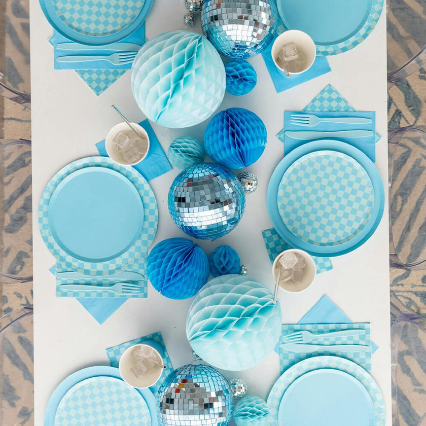 Check It! Out of the Blue Dinner Plates