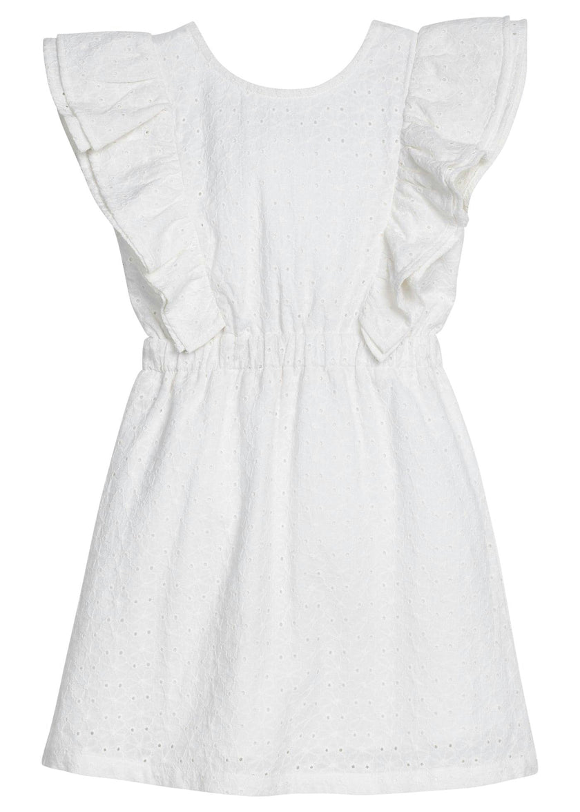 Sadie Dress - White Embroidery