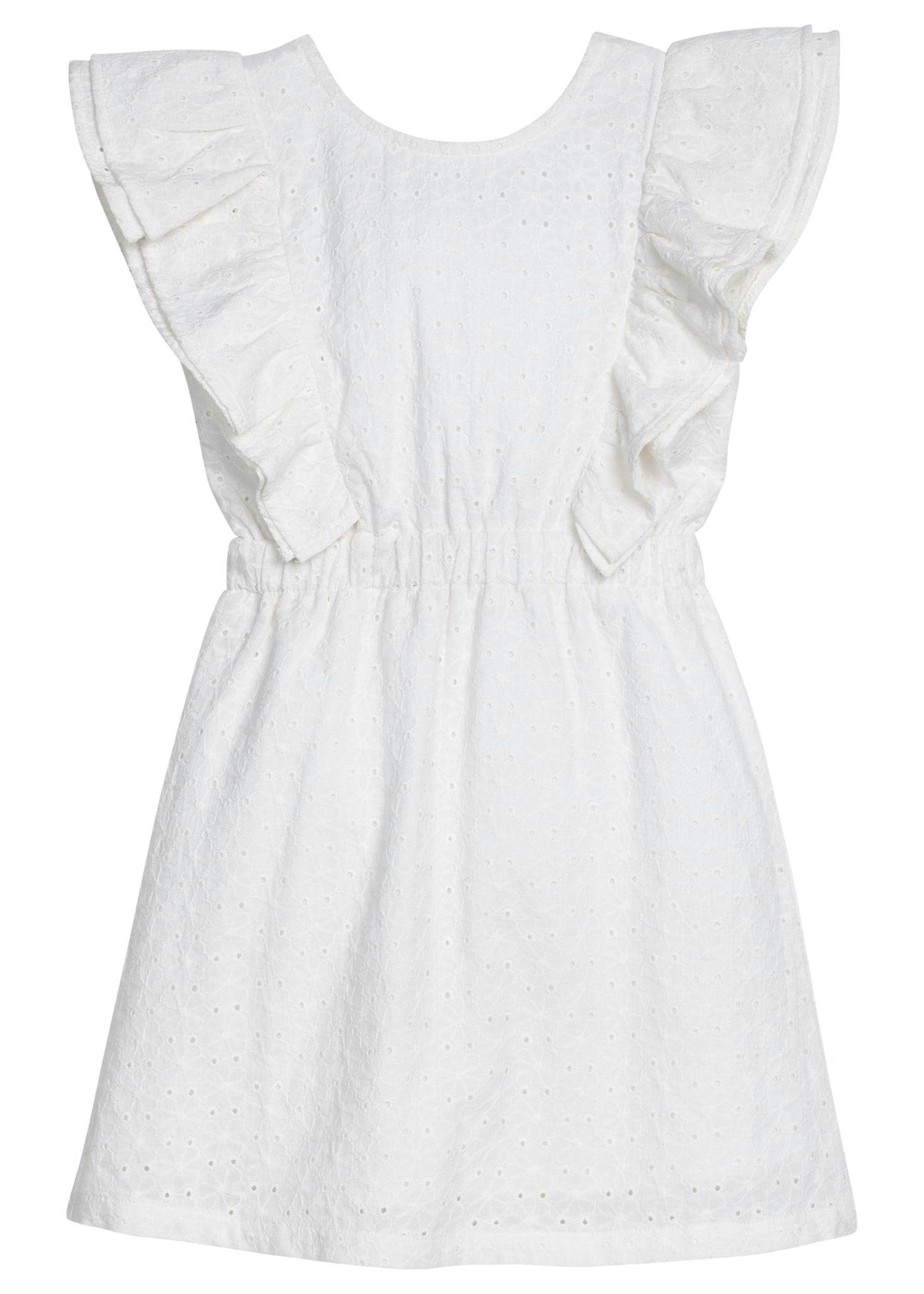 Sadie Dress - White Embroidery