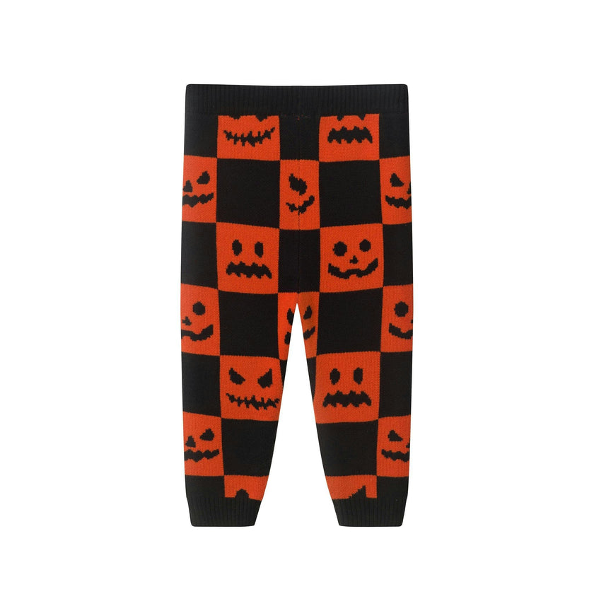 Infant Sweater Knit Set | Jack-O'-Lantern