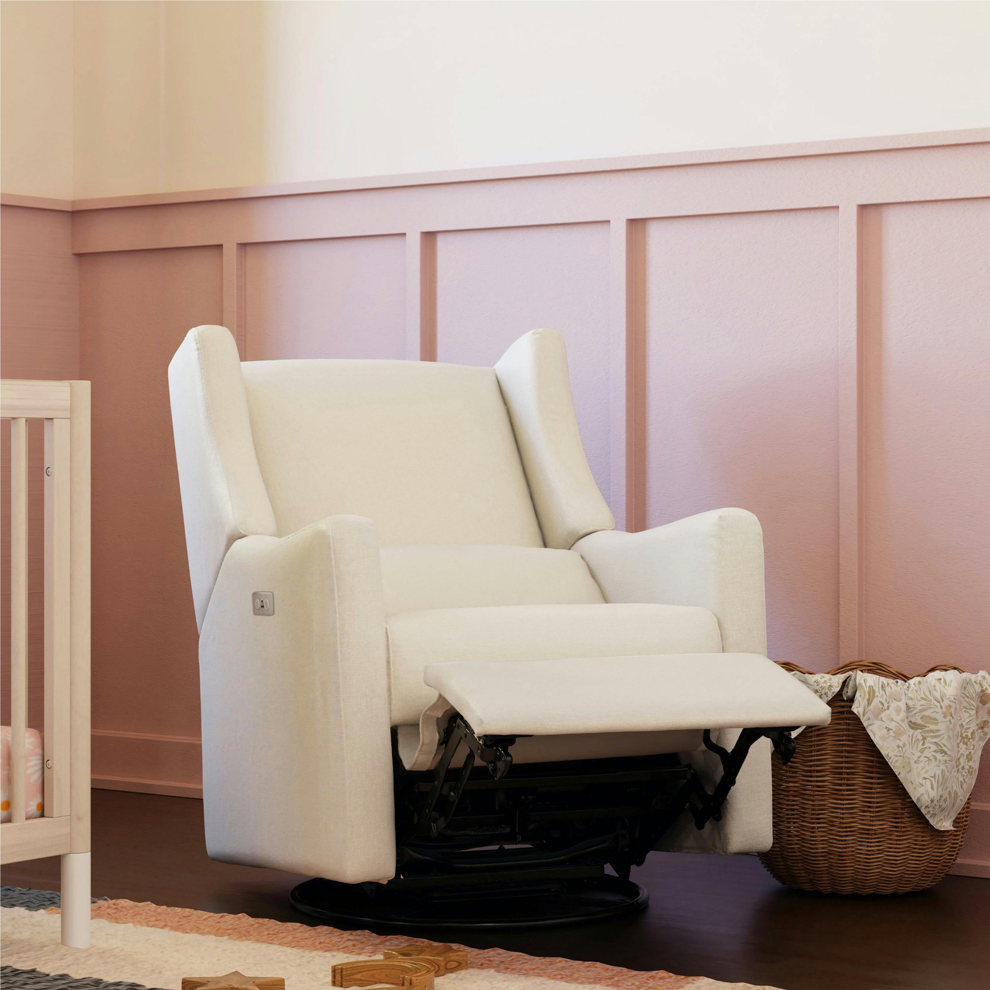 Babyletto Kiwi Electronic Recliner and Swivel Glider with USB port