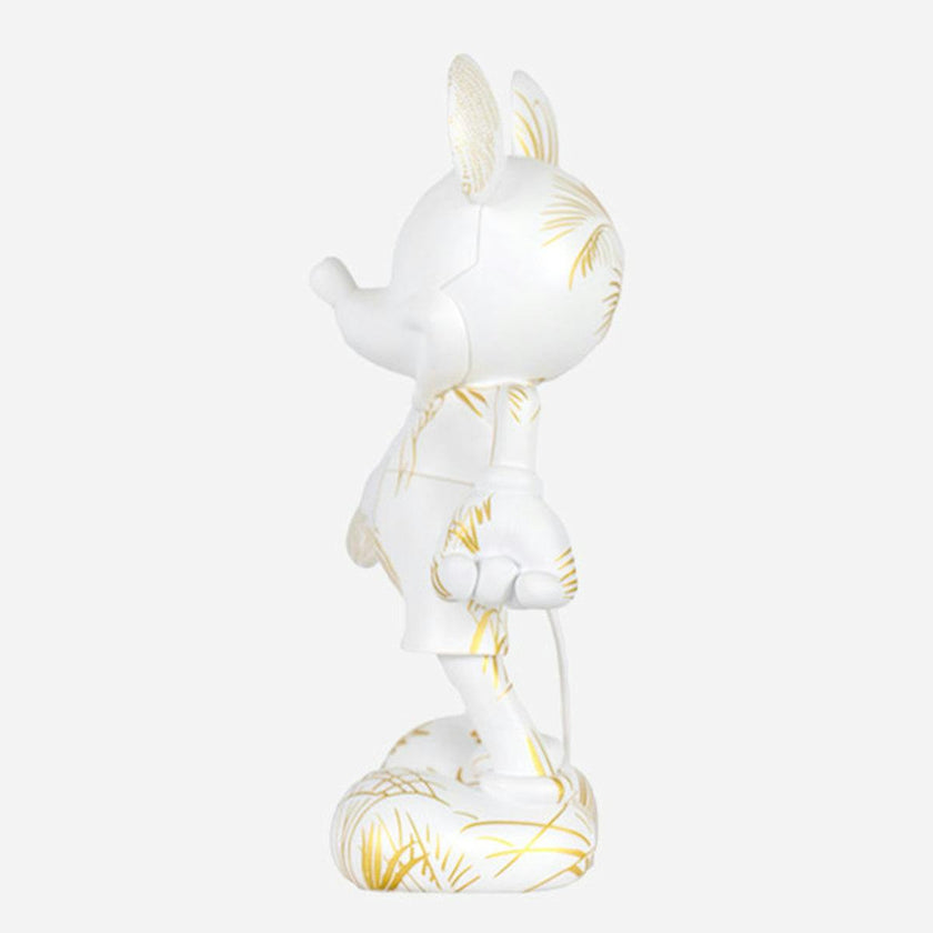 Mickey STAR STYLE White & Gold 12in