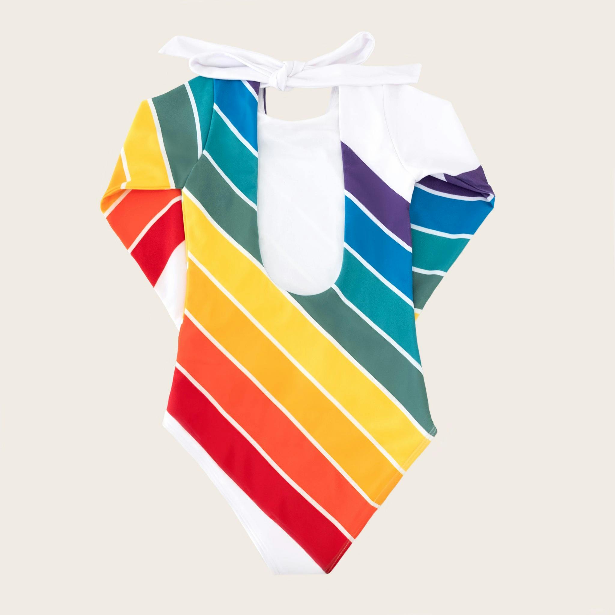 Forever Summer Rainbow One Piece Long Sleeve