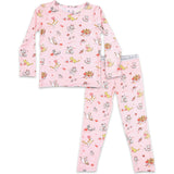 Valentines Kittens Bamboo Kids Pajamas