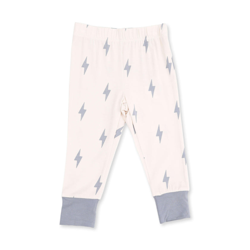 Mini Lightning Bolt - Short Sleeve Loungewear Set