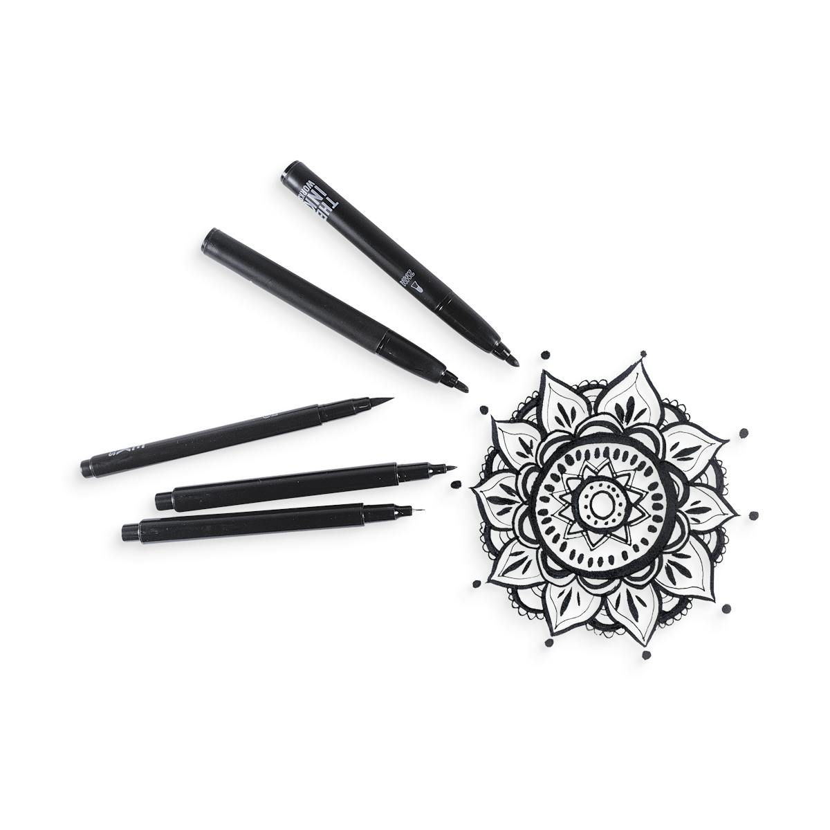 The Ink Works Markers - Multiple Tips - Set of 5