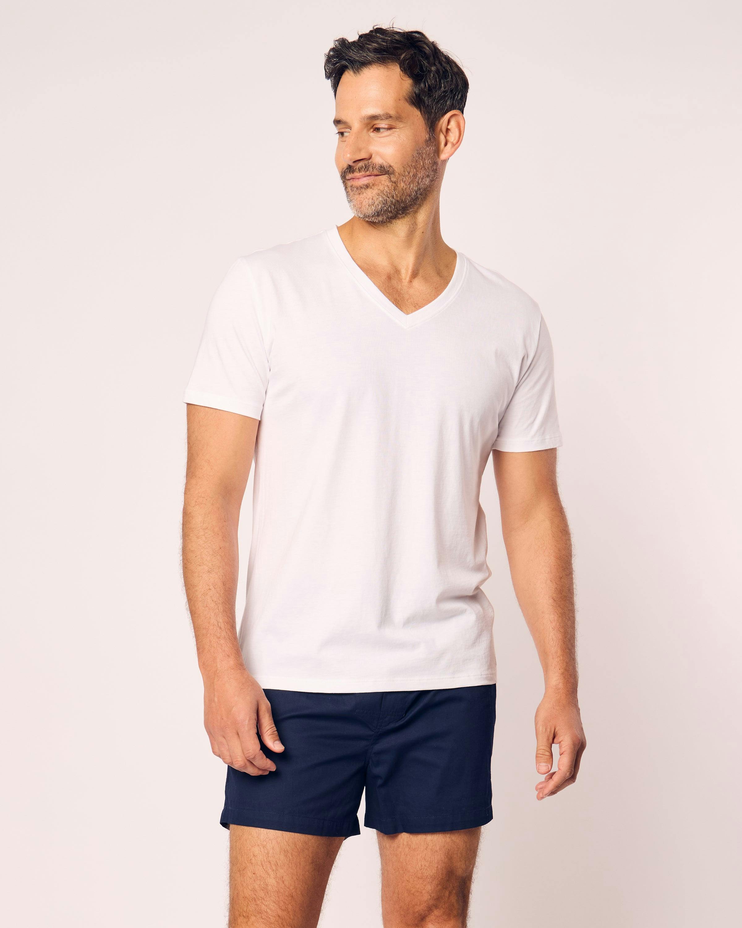 Men's Twill 3 Pack Boxers in Navy