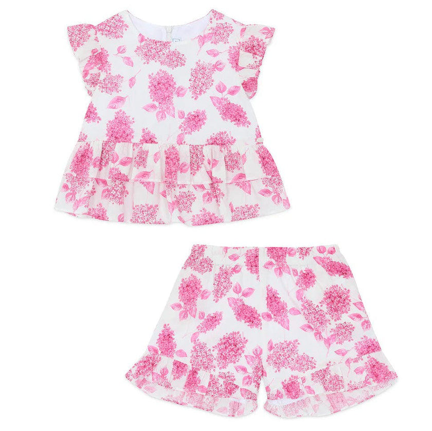 TARTINE ET CHOCOLAT Bright Floral Shorts Set