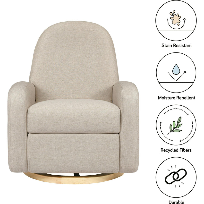 Nami Electronic Recliner & Swivel Glider Recliner With USB Port